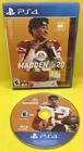 Madden NFL 20 (Sony PlayStation 4, 2019, PS4, Tested & Works Great)