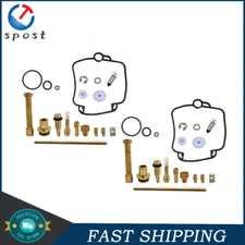 Fit For SUZUKI  GS500 GS 500 GS500E Carburetor Repair Rebuild Kit x2 1989 - 2000