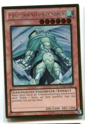 Yu-Gi-Oh! PLAYED/POOR Raiza der Sturmmonarch Gold Rare
