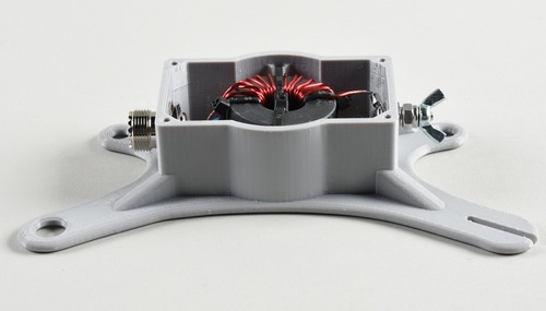 NEW! EFHW End Fed Half Wave Antenna with antenna wire winder 2643251002 toroid - Afbeelding 5 van 9