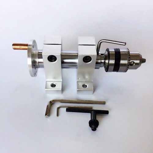 45mm Mini Lathe Drill Collet Chuck Thimble Tailstock DIY Woodworking Accessories - Picture 4 of 8