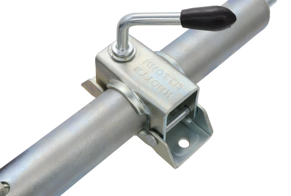 Stützrad Bugrad m. Halter Klemmschelle von Knott 150kg 48mm Anhänger Wohnwagen - Bild 3 von 4