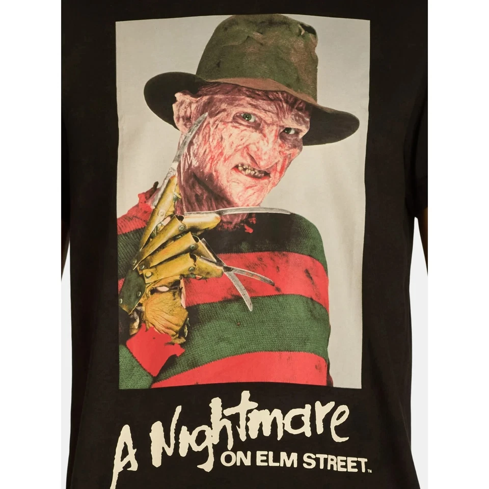 Nightmare on Elm Street Freddy Krueger Men's Graphic T-shirt Size 3XL (54-56) - Image 2 of 4