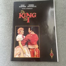 Original The King & I Official Programme Susan Hampshire Sadler’s Wells Theatre