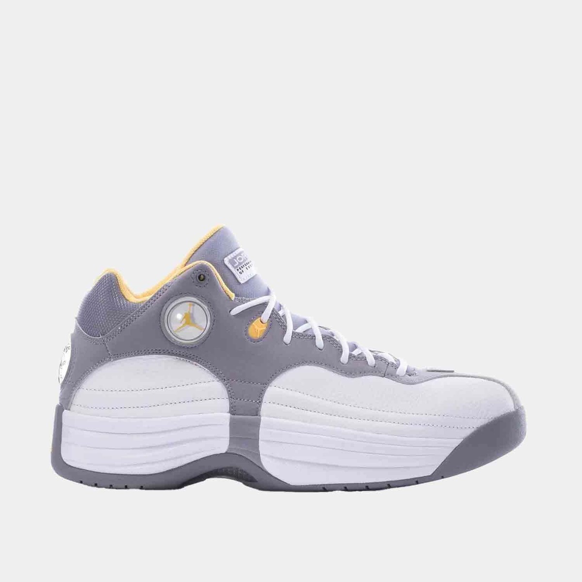 Nike Air Jordan Jumpman Team 1 Cement Grey White Topaz Gold CV8926