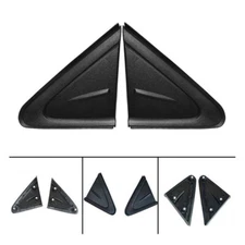 2x Plastic Side Mirror Corner Triangle Cover For Toyota Corolla 2019-2021