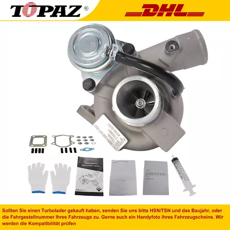 Turbolader FIAT DUCATO Pritsche/Fahrgestell 160 Multijet 3.0 D (250)