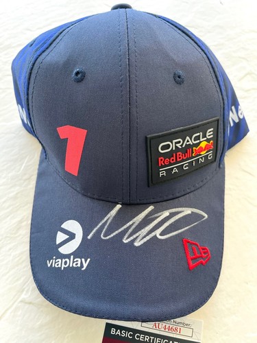 Max Verstappen Hand Signed Redbull Racing Hat F1 Formula 1 JSA Cert - Picture 2 of 3
