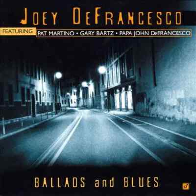 CD Joey DeFrancesco Ballads And Blues STILL SEALED NEW OVP Concord Records