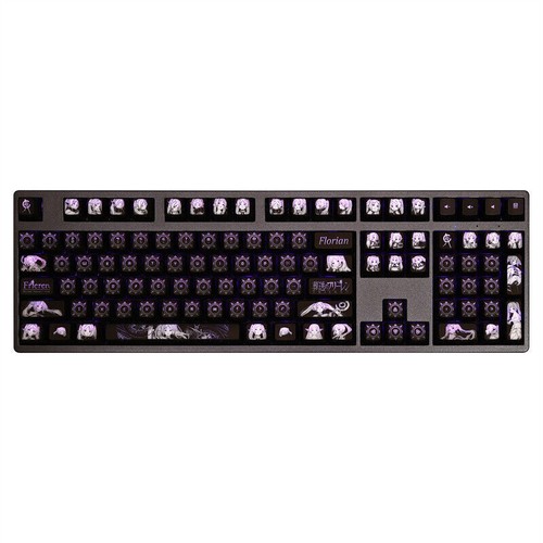 104keys Frieren at the Funeral Customized Mechanical keyboard keycaps RGB OEM - Picture 2 of 6