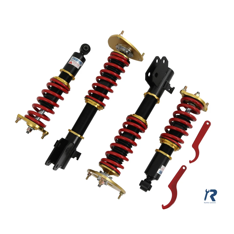 4PCS Coilover Shocks Struts fit for Subaru Legacy BL BP 4WD 05-09 Adj Height - Изображение 2 из 4