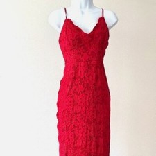 Windsor Gown Large Maxi Split V Neck Scallop Lace Floral Girlhoodcore Romantic