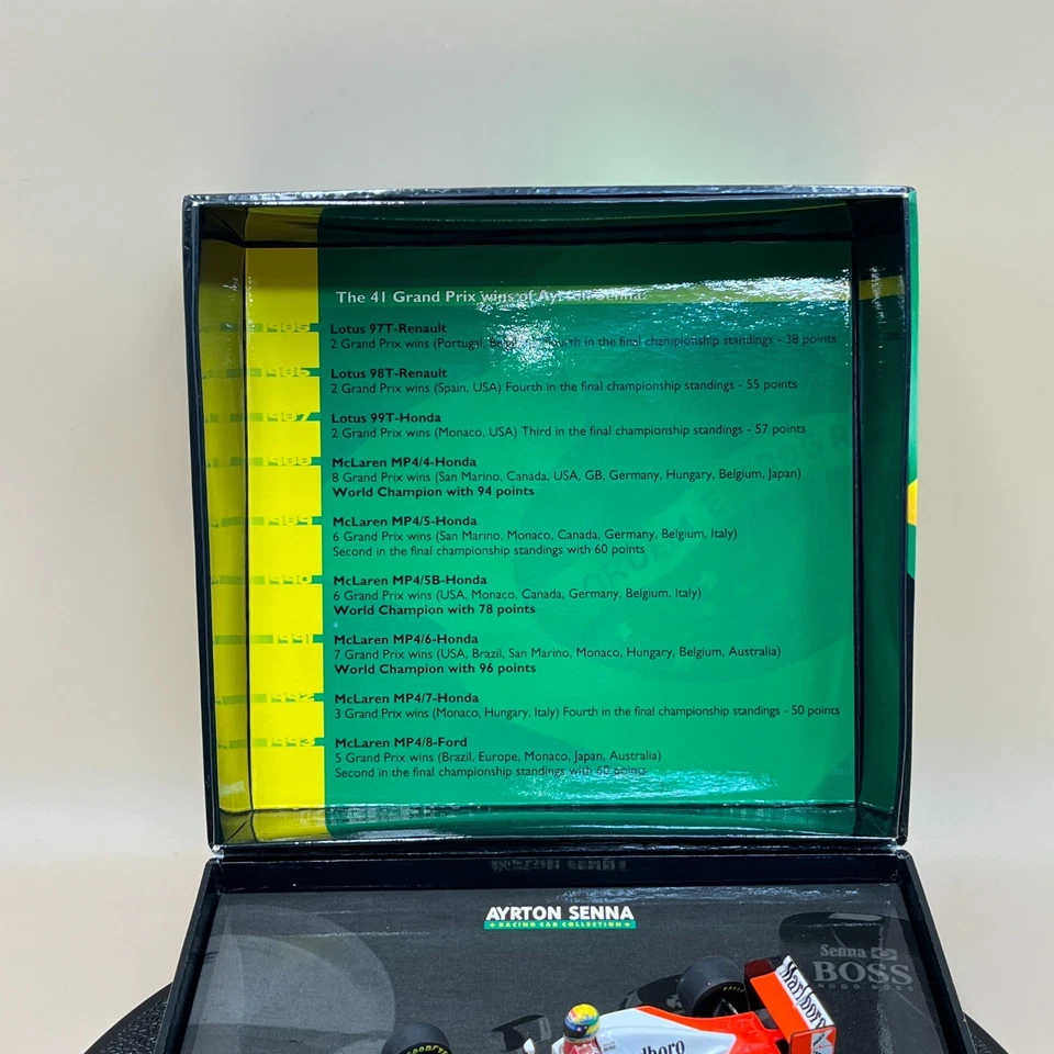 MINICHAMPS 1/43 McLaren MP4/8 Ford Australia GP 1993 Senna #8 Marlboro 540414341 - Image 2 of 4