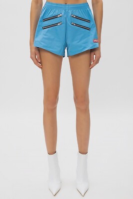 Adidas X Lotta Volkova Women's Zip Shorts - Blue