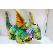 Melissa  Doug X-LG JUMBO 44"rainbow multi-color Dragon Plush Stuffed Animal