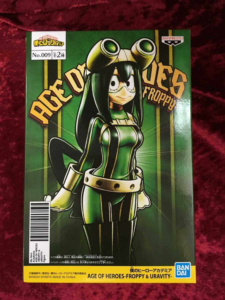 My Hero Academia AGE OF HEROES-FROPPY & URAVITY Figure Tsuyu Asui