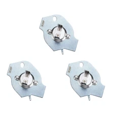 3 Pcs Thermostat Thermal Fuse WP3977393 3977393 Replace for Whirlpool Dryer