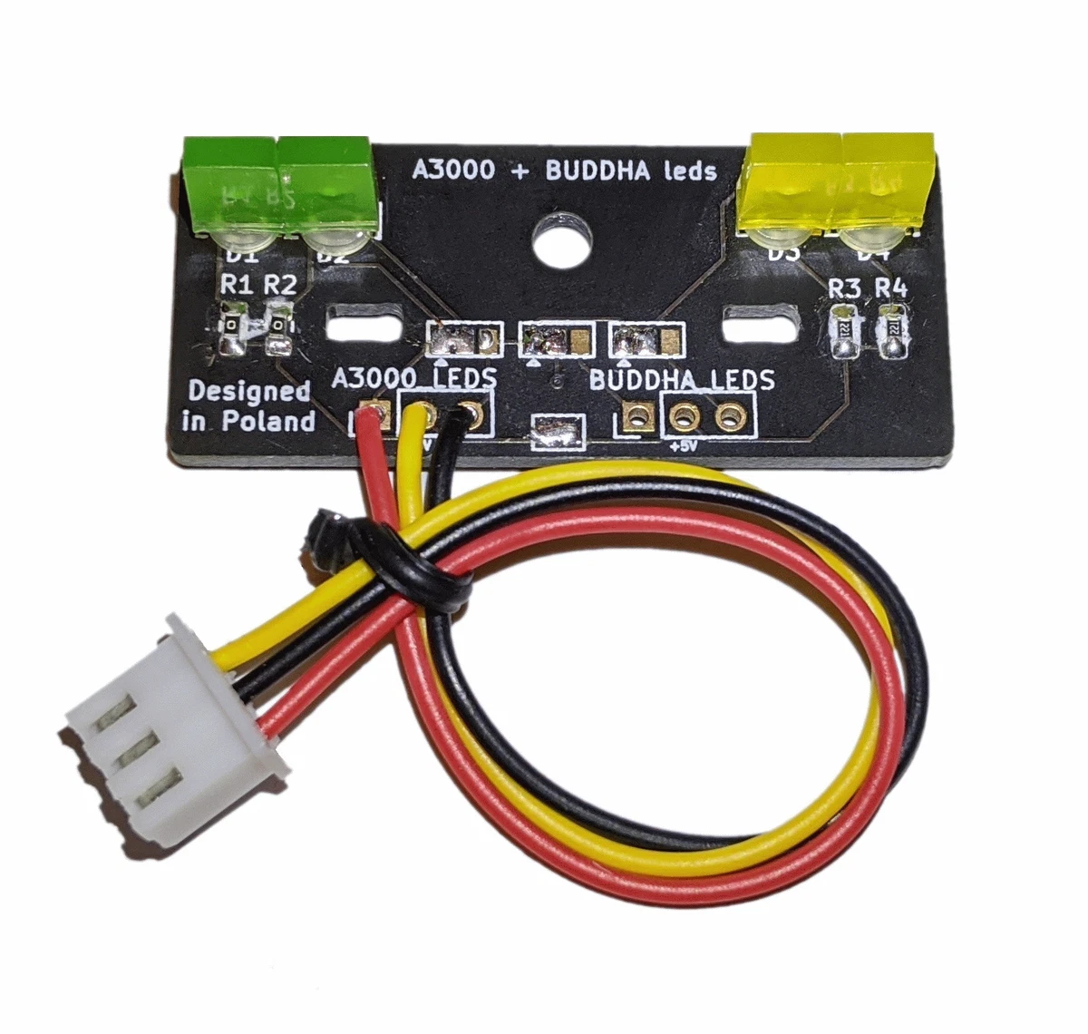Connecteur d'alimentation carré pour Amiga et C128