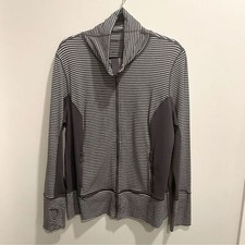 Striped Activewear Jacket - Size XL