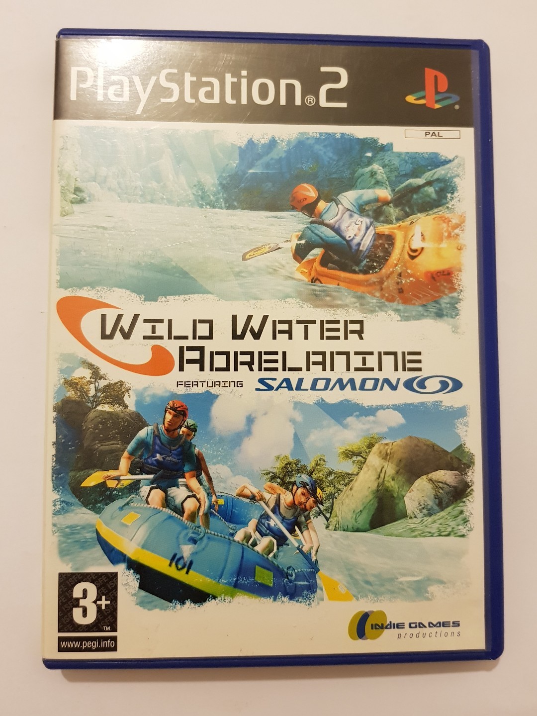 Wild Water Adrenaline Featuring Salomon ps2 pal España y completo