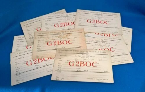 1940s Radio Collectable QSL Cards