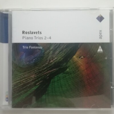Roslavets: Piano Trios 2 - 4 / Trio Fontenay / Warner Classics CD 2564 69324-4