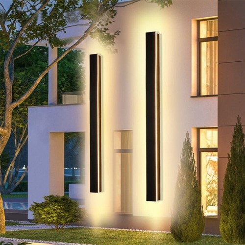 LED Outdoor Lange Wandleuchte Lampe Führte Wand Licht Villa Außenleuchte IP65 - Bild 106 von 118