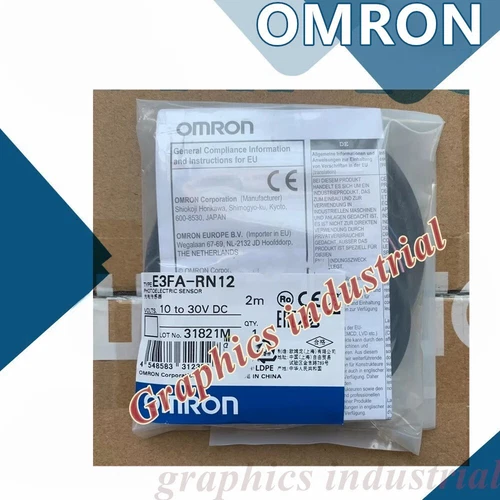 New In Box OMRON E3FA-RN12 2M Photoelectric Sensor E3FA-RN12 E3FA-RN12