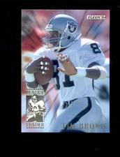 1994 Fleer TIM BROWN Oakland Raiders League Leaders Insert Card
