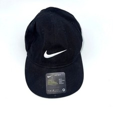 NEW Nike Toddler/Boys Black Just Do It Baseball Cap Swoosh Cotton 100 Cotton