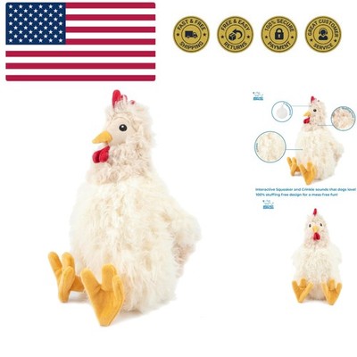 Interactive Squeaky Dog Chew Toy, Ideal Dog Toys for Chewers, Small, Medium &...