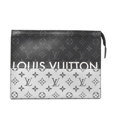 Louis Vuitton Monogram Eclipse Split Pochette Voyage MM M63039 060