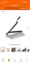 ANVIL 12 in. Luxury Vinyl Tile LVT Cutter Model 59487