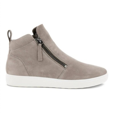 Ecco Women's Soft 7 Zip Boot Warm Grey