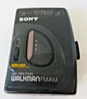 VINTAGE SONY WM-FX23 FM/AM RADIO WALKMAN PLAYER, ONLY RADIO FUNCTIONS WORKING