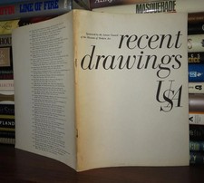 Straus, Elizabeth; Lieberman, William S. RECENT DRAWINGS USA Sponsored by the Ju
