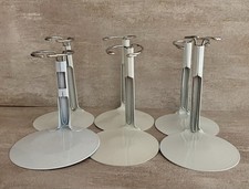 Doll Stands Kaiser Lot of 6 White Painted Metal For 8  Ginny Madame Alexander