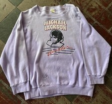 Vintage 80s Michael Jackson Thriller Sweatshirt Size M
