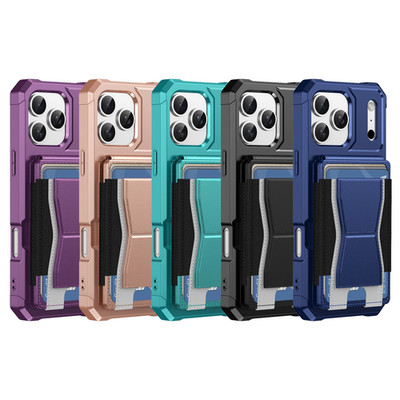 For iPhone 17 Pro Max 17e 16 15 14 Plus 13 12 11 Stand Leather Wallet Card Case