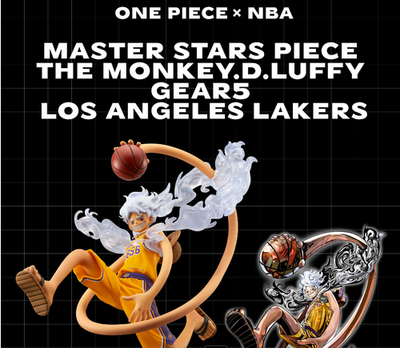 Banpresto ONE PIECE × NBA MASTER STARS PIECE Luffy Gear 5 figure