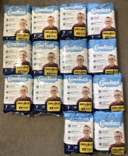 Lot Of 14 Comfees Baby Diaper Size 7 Over 41 lbs. CMF-7 280 Count