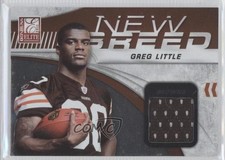2011 Donruss Elite New Breed Jersey 164/299 Greg Little #13 0j6