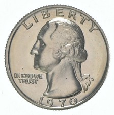 1970-S Washington Quarter CLAD Proof *1301