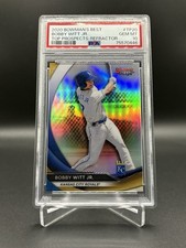 2020 BOWMANS BEST BOBBY WITT JR. TOP PROSPECTS REFRACTOR #TP-20 PSA 10