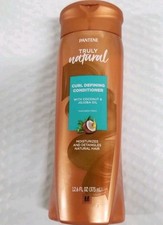 Pantene Truly Natural Curl Defining Conditioner 12.6 OZ Coconut Jojoba Detangle