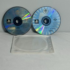 Pizza Hut Demo CD And Disc 2 ONLY Sony PlayStation PS1 Blue Discs Only Tested