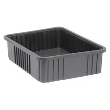 Quantum Storage Systems Dg93060co Polypropylene, Divider Box, Black, 22 1/2 In