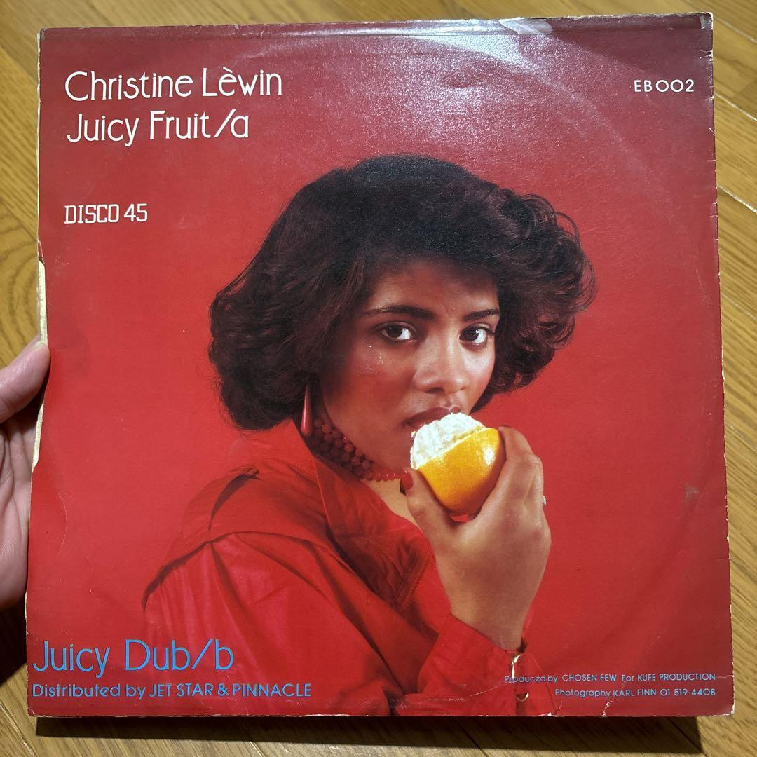 Christine Lewin Juicy Fruit 12インチレコード Christine Lewin Juicy Fruit 12インチレコード Christine Lewin