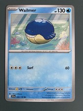 Pokémon TCG Wailmer Journey Together 040/159 Near Mint