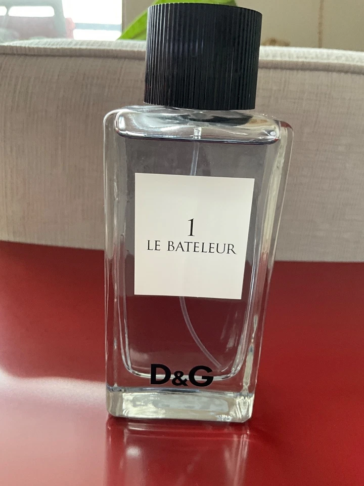 Dolce Gabbana DG 1 LE BATELEUR 2009 edición limitada 3,3 OZ EDT código de lote 9040 Foto 2 de 4